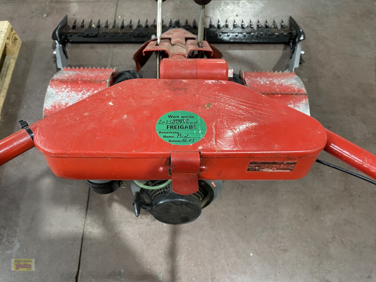 Motormäher of the type Aebi Aebi AM 9 mit Fingerbalken 150cm und Gitterräder, Gebrauchtmaschine in Kötschach (Picture 9)