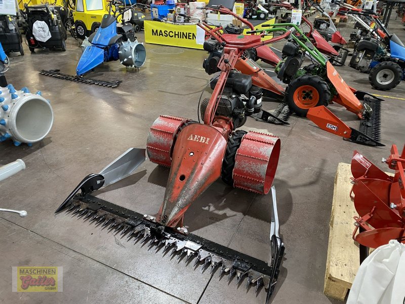 Motormäher des Typs Aebi Aebi AM 9 mit Fingerbalken 150cm und Gitterräder, Gebrauchtmaschine in Kötschach (Bild 1)