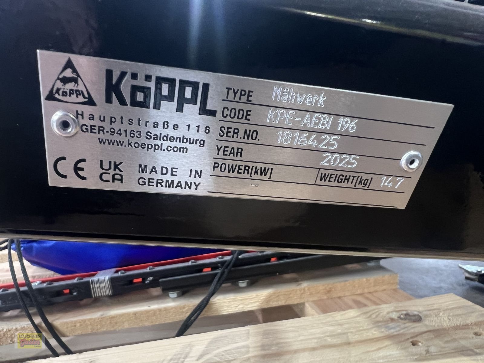 Motormäher typu Aebi Aebi/Köppl Doppelmesserbalken KPE196, Neumaschine v Kötschach (Obrázek 6)