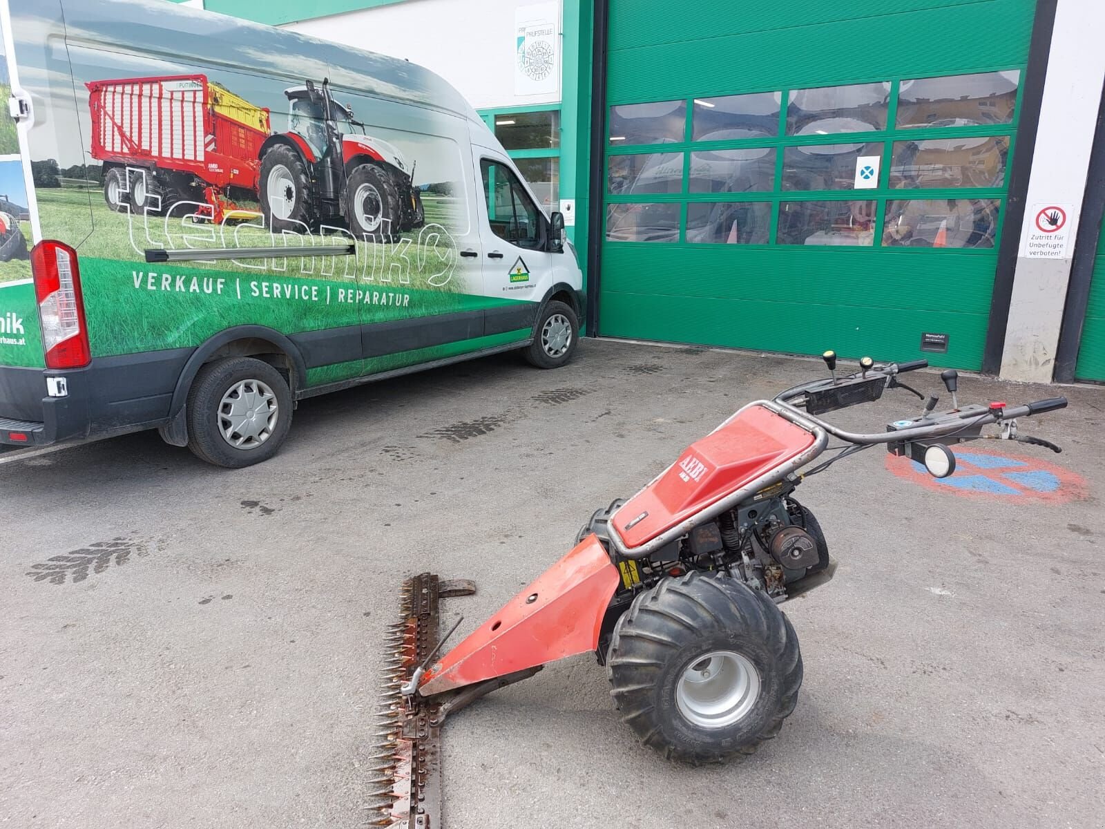 Motormäher of the type Aebi AM 20, Gebrauchtmaschine in Saalfelden (Picture 2)
