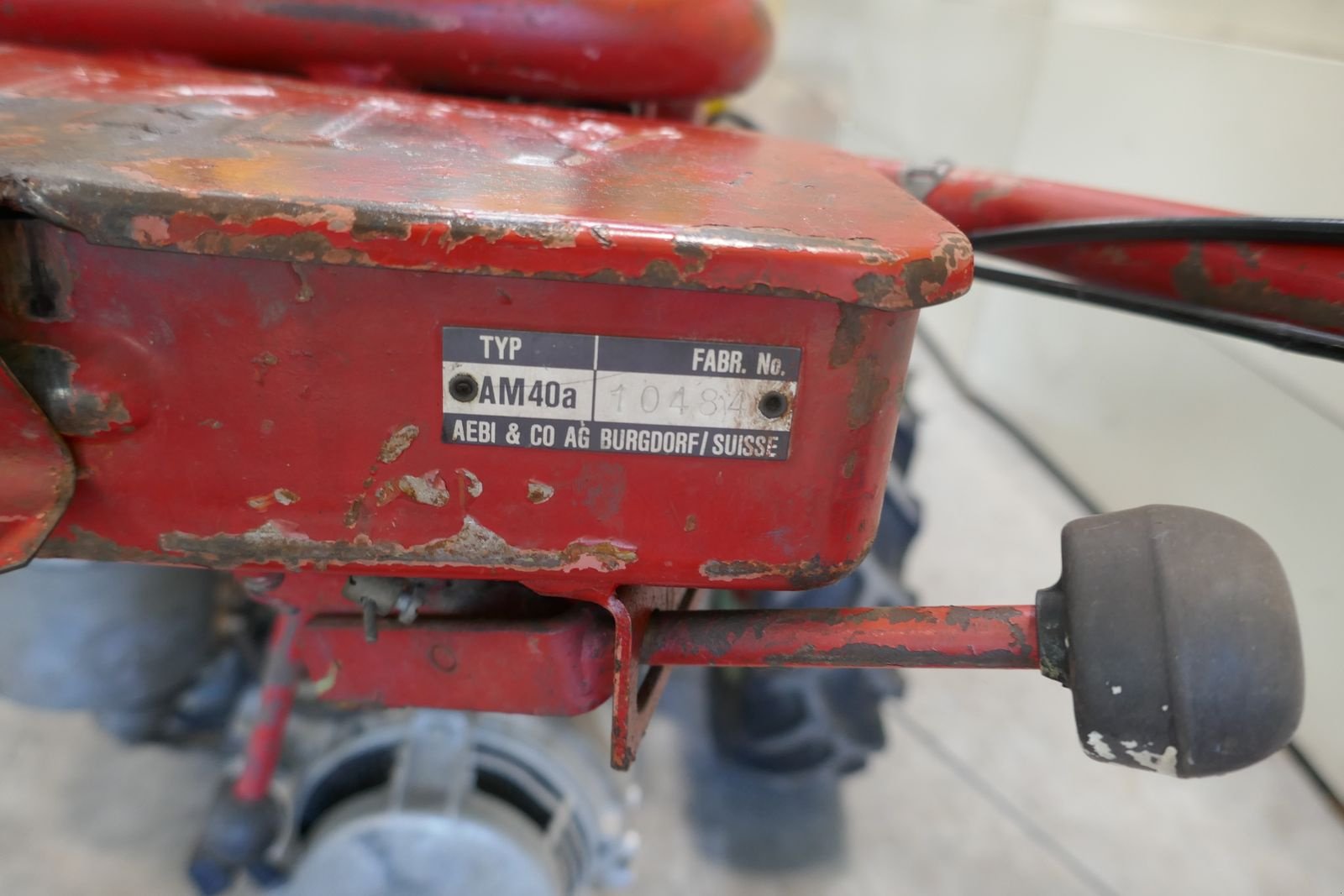 Motormäher des Typs Aebi AM 40, Gebrauchtmaschine in Villach (Bild 5)
