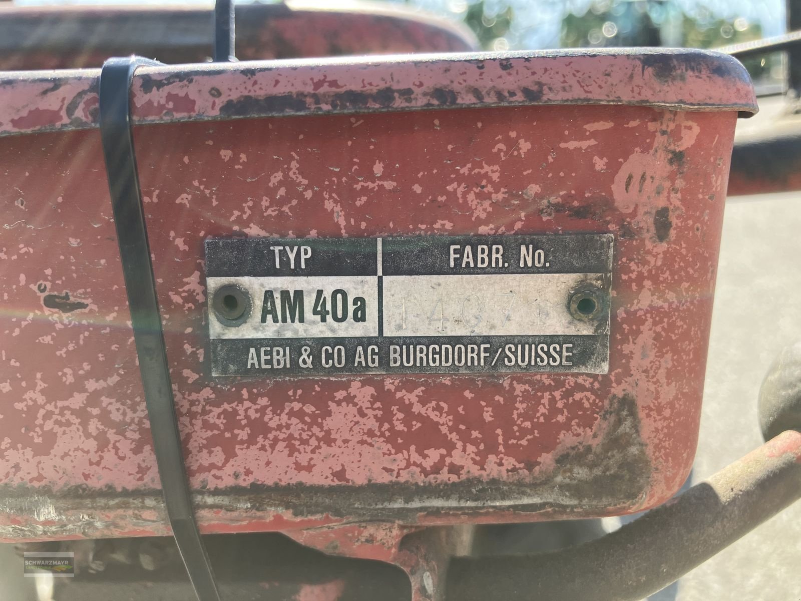 Motormäher of the type Aebi AM 41 Eingrasmäher, Gebrauchtmaschine in Gampern (Picture 16)