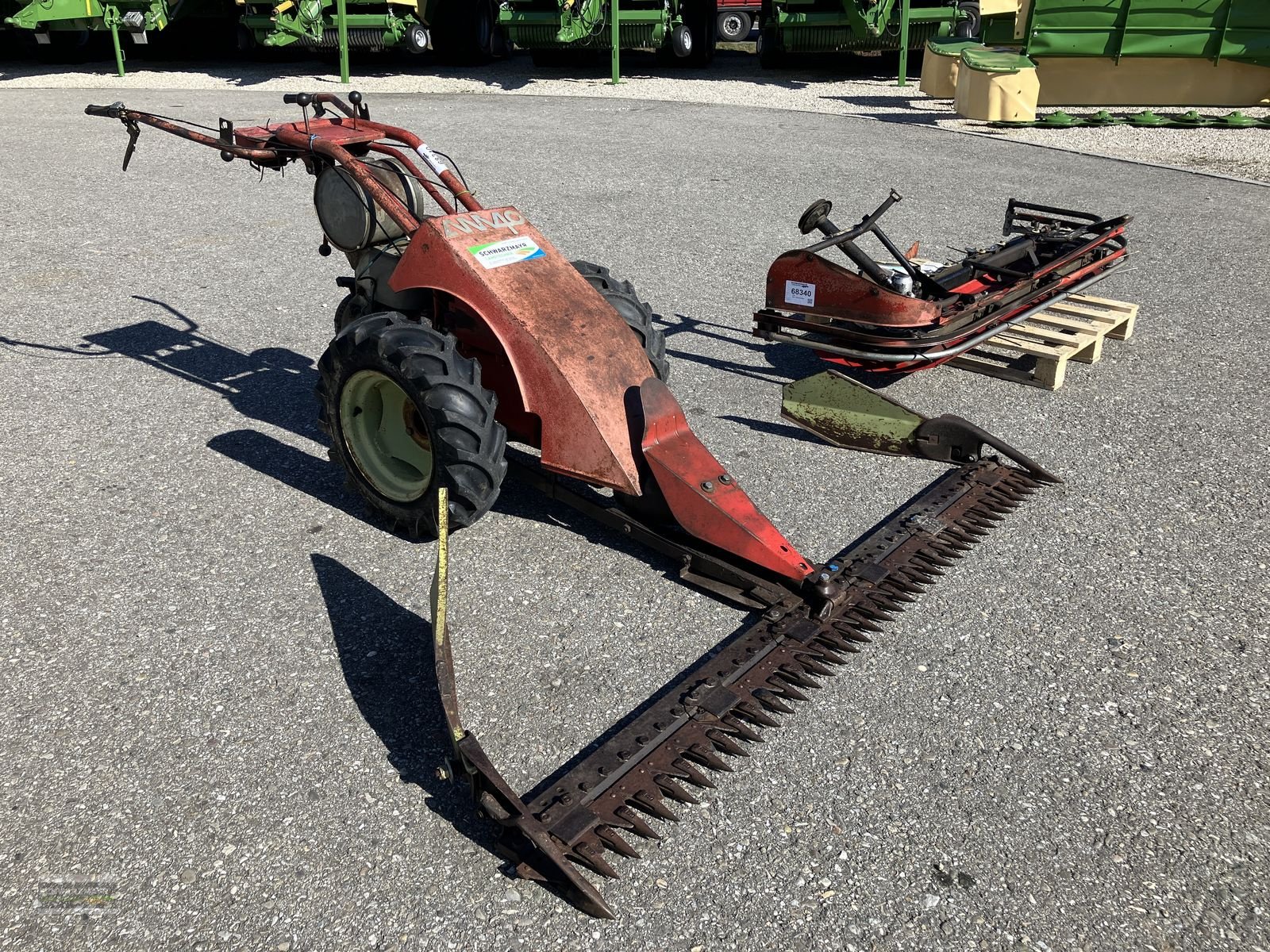Motormäher of the type Aebi AM 41 Eingrasmäher, Gebrauchtmaschine in Gampern (Picture 3)