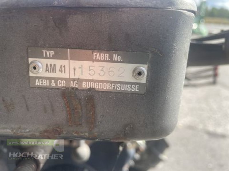 Motormäher Türe ait Aebi AM 41 Eingrasmaeher, Gebrauchtmaschine içinde Kronstorf (resim 11)