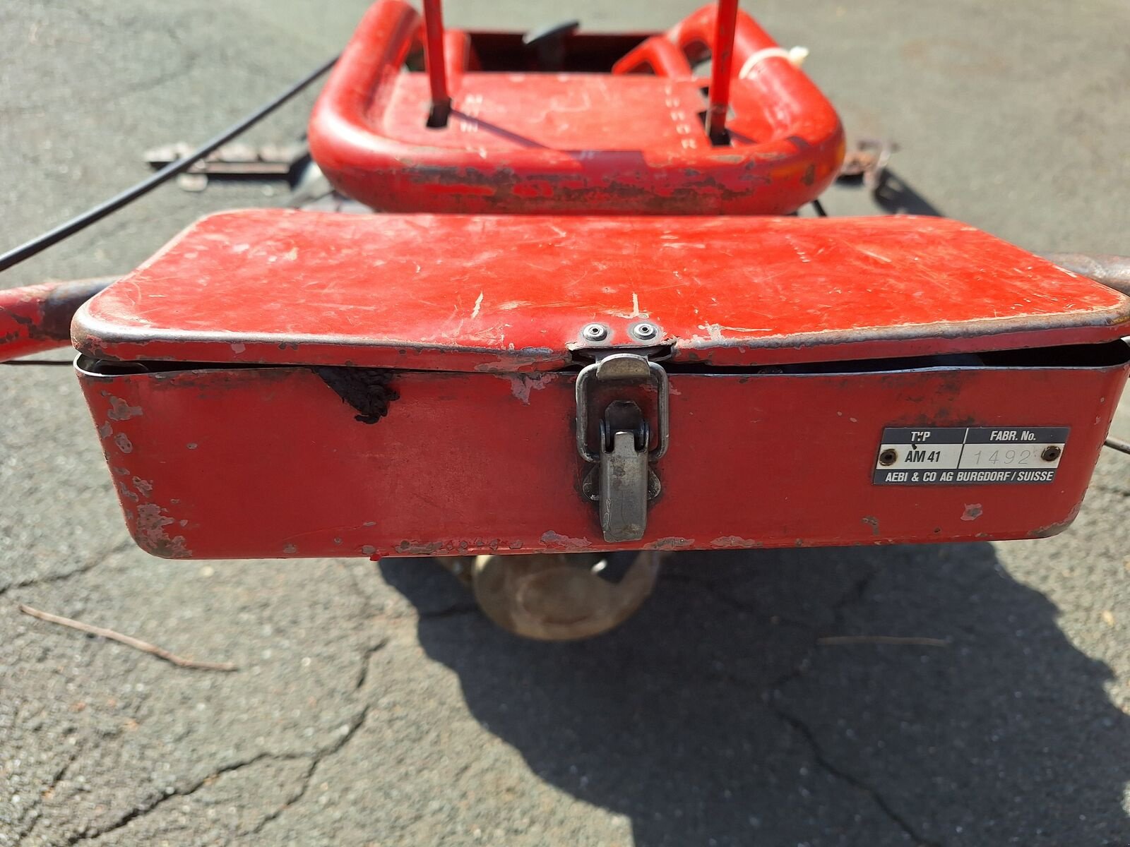 Motormäher of the type Aebi AM 41 Motormäher, Gebrauchtmaschine in Bergheim (Picture 8)