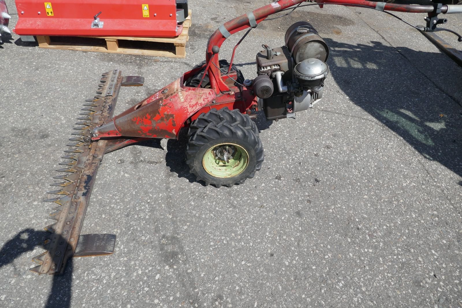 Motormäher des Typs Aebi AM 7, Gebrauchtmaschine in Villach (Bild 6)