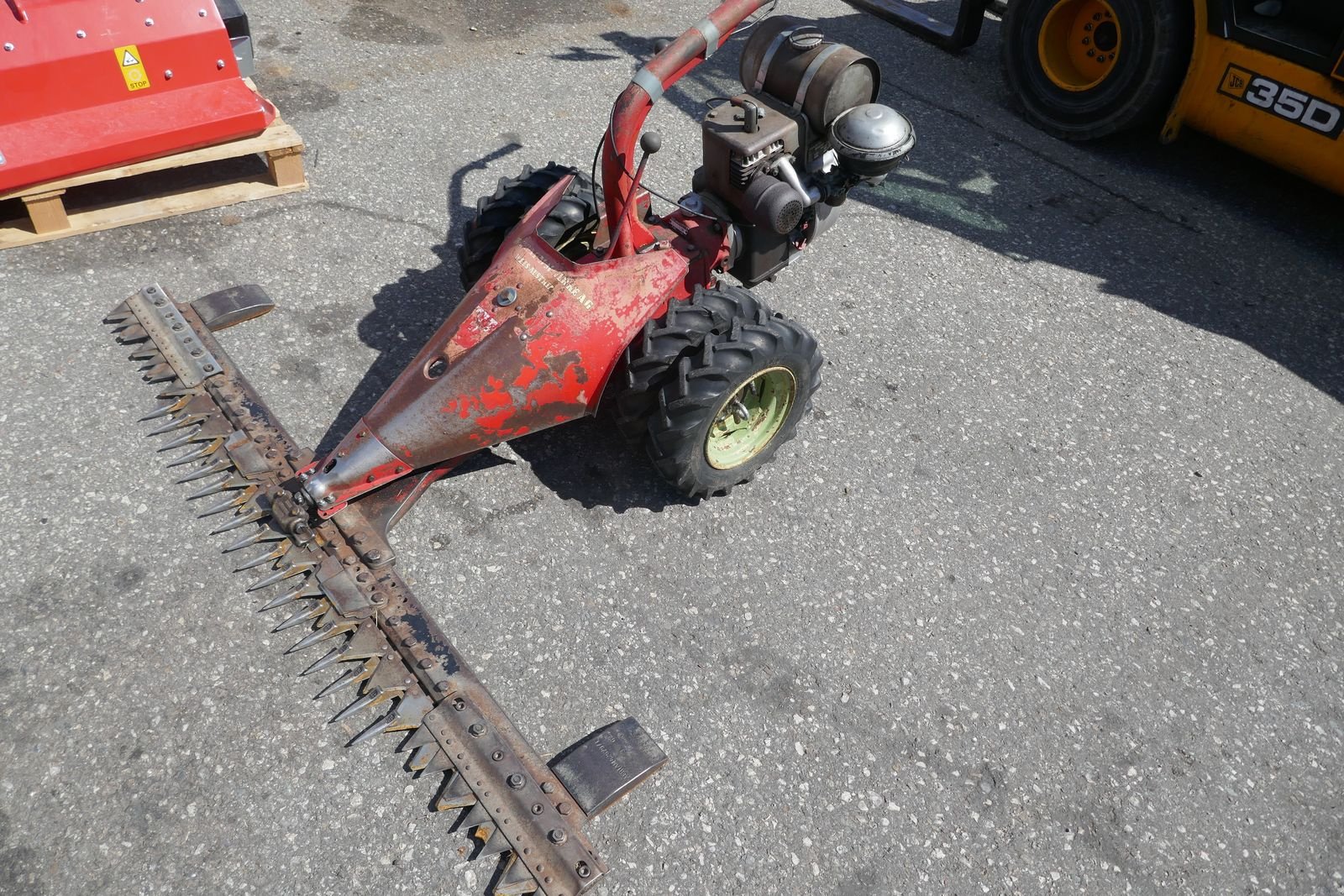 Motormäher des Typs Aebi AM 7, Gebrauchtmaschine in Villach (Bild 1)