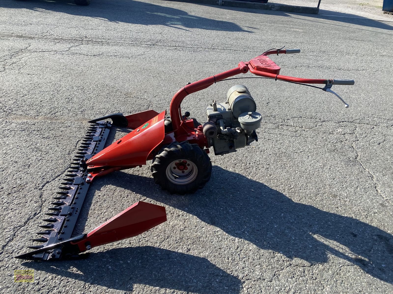 Motormäher Türe ait Aebi AM 8 mit Fingerbalken 160cm, Gebrauchtmaschine içinde Kötschach (resim 5)