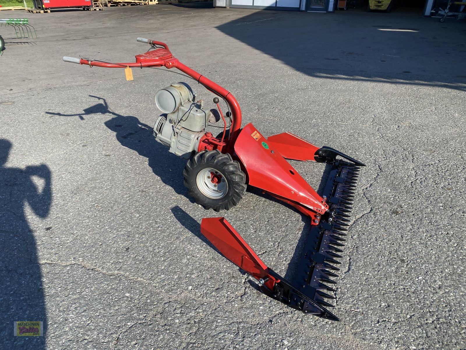 Motormäher Türe ait Aebi AM 8 mit Fingerbalken 160cm, Gebrauchtmaschine içinde Kötschach (resim 11)