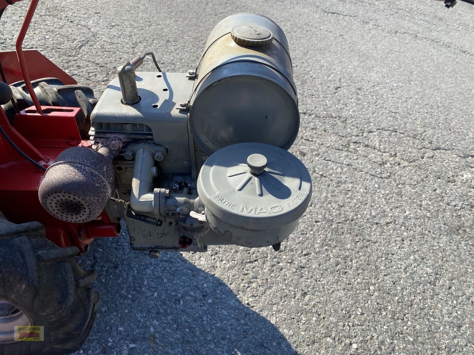 Motormäher Türe ait Aebi AM 8 mit Fingerbalken 160cm, Gebrauchtmaschine içinde Kötschach (resim 16)