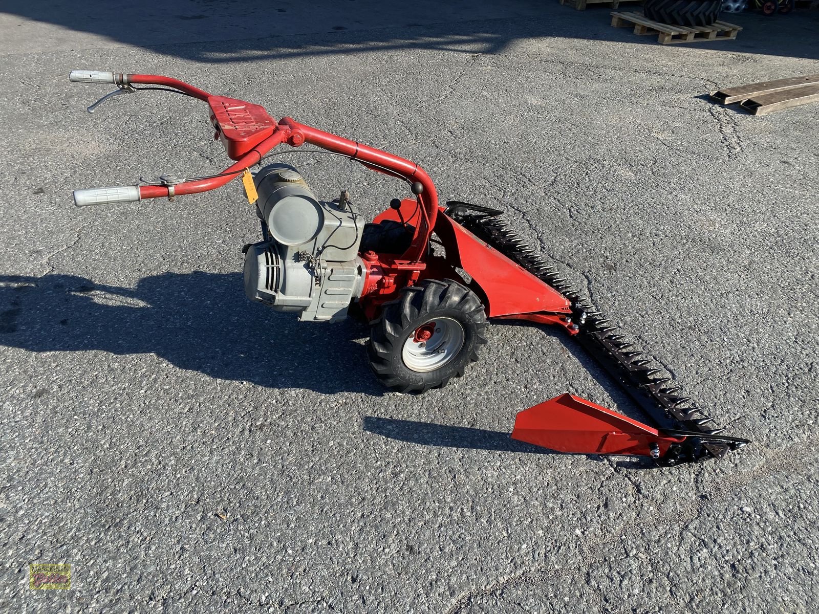 Motormäher Türe ait Aebi AM 8 mit Fingerbalken 160cm, Gebrauchtmaschine içinde Kötschach (resim 9)