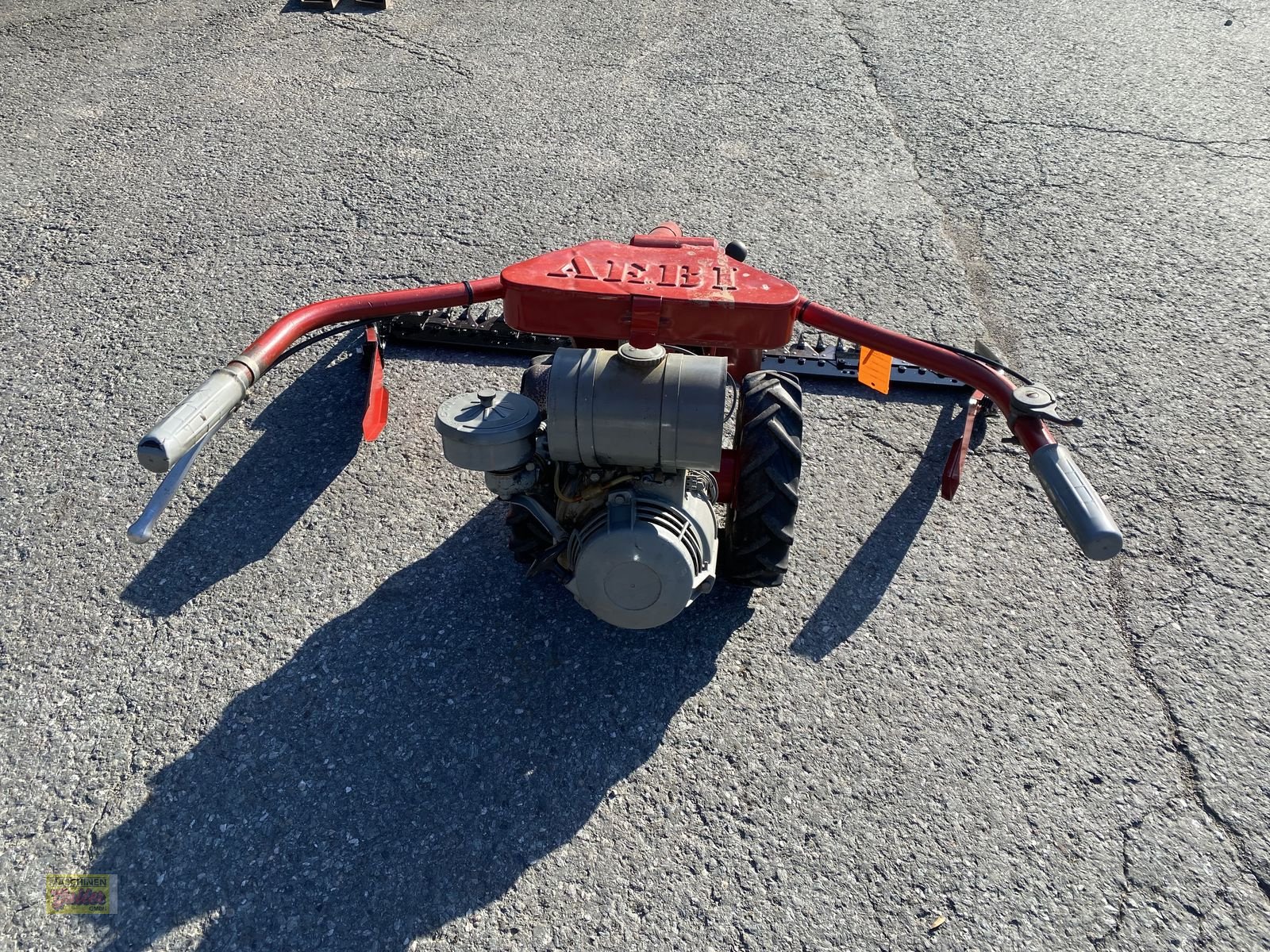 Motormäher Türe ait Aebi AM 8 mit Fingerbalken 160cm, Gebrauchtmaschine içinde Kötschach (resim 8)