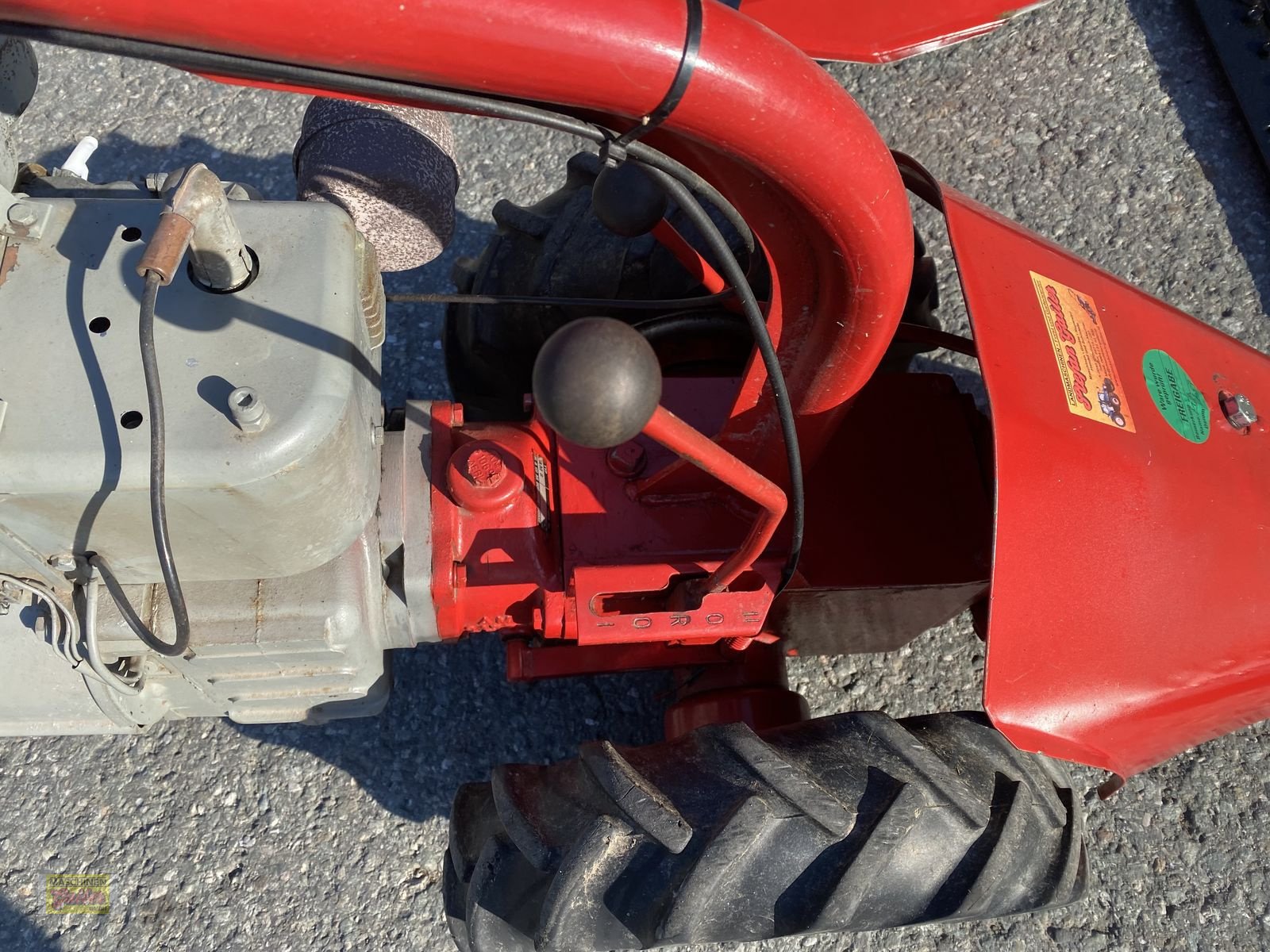 Motormäher Türe ait Aebi AM 8 mit Fingerbalken 160cm, Gebrauchtmaschine içinde Kötschach (resim 12)