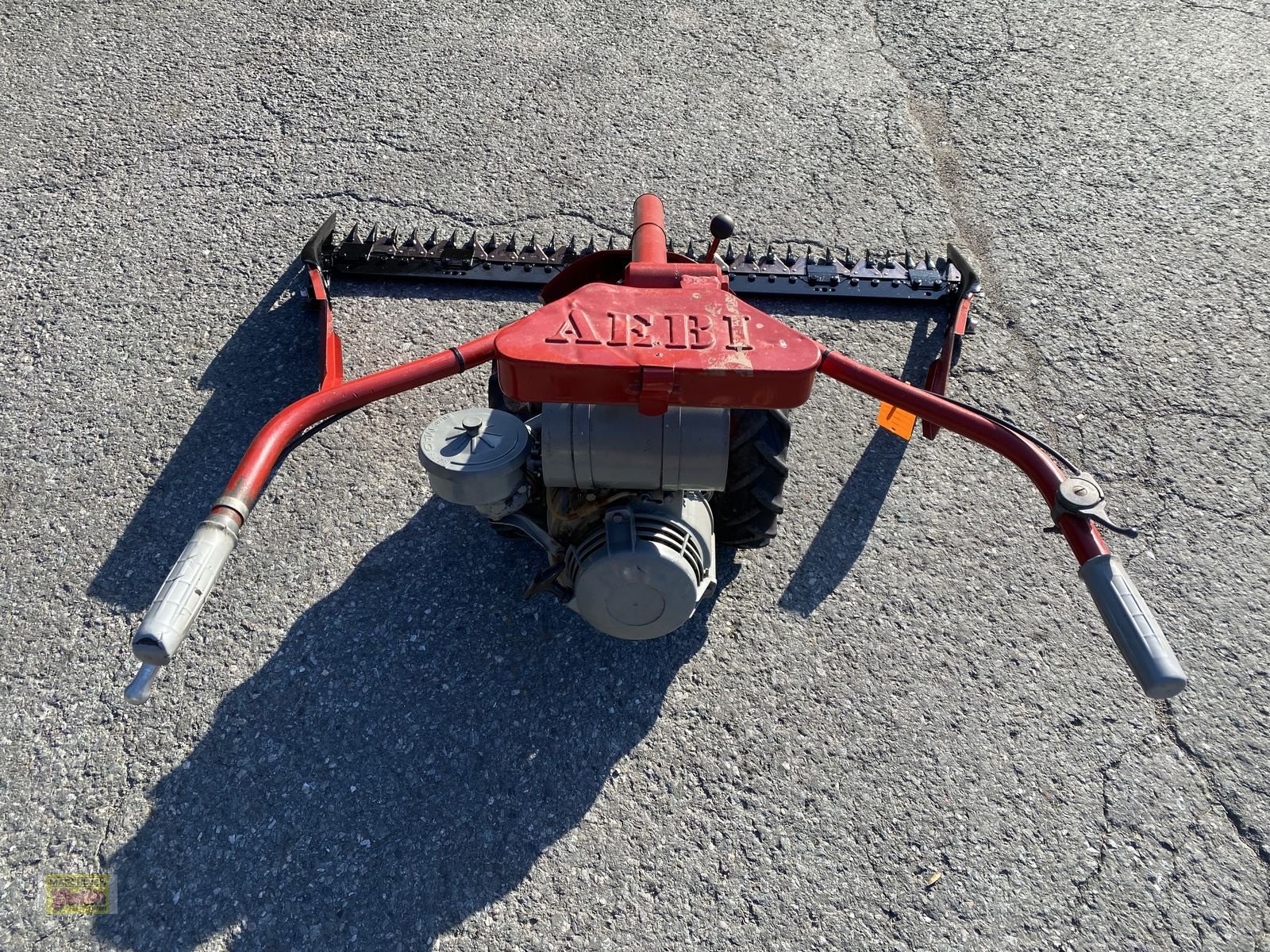 Motormäher Türe ait Aebi AM 8 mit Fingerbalken 160cm, Gebrauchtmaschine içinde Kötschach (resim 13)