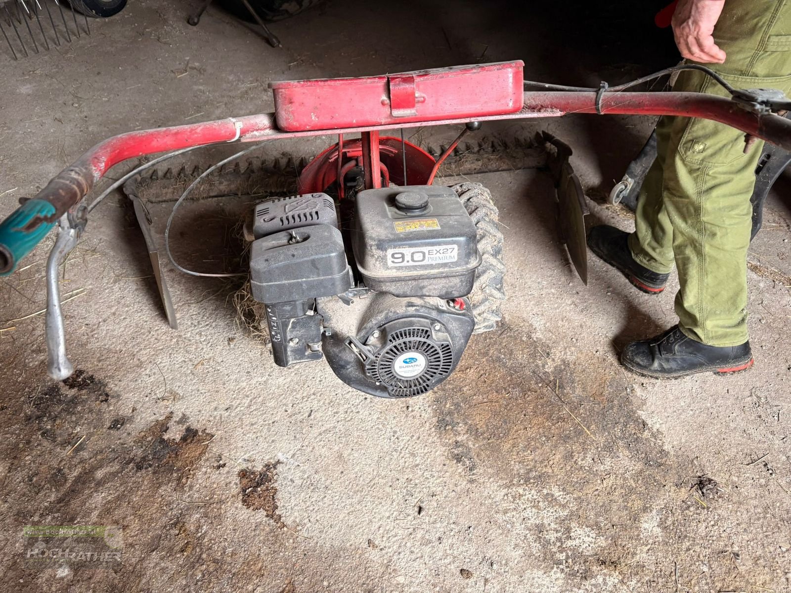 Motormäher Türe ait Aebi AM 8, Gebrauchtmaschine içinde Kronstorf (resim 2)