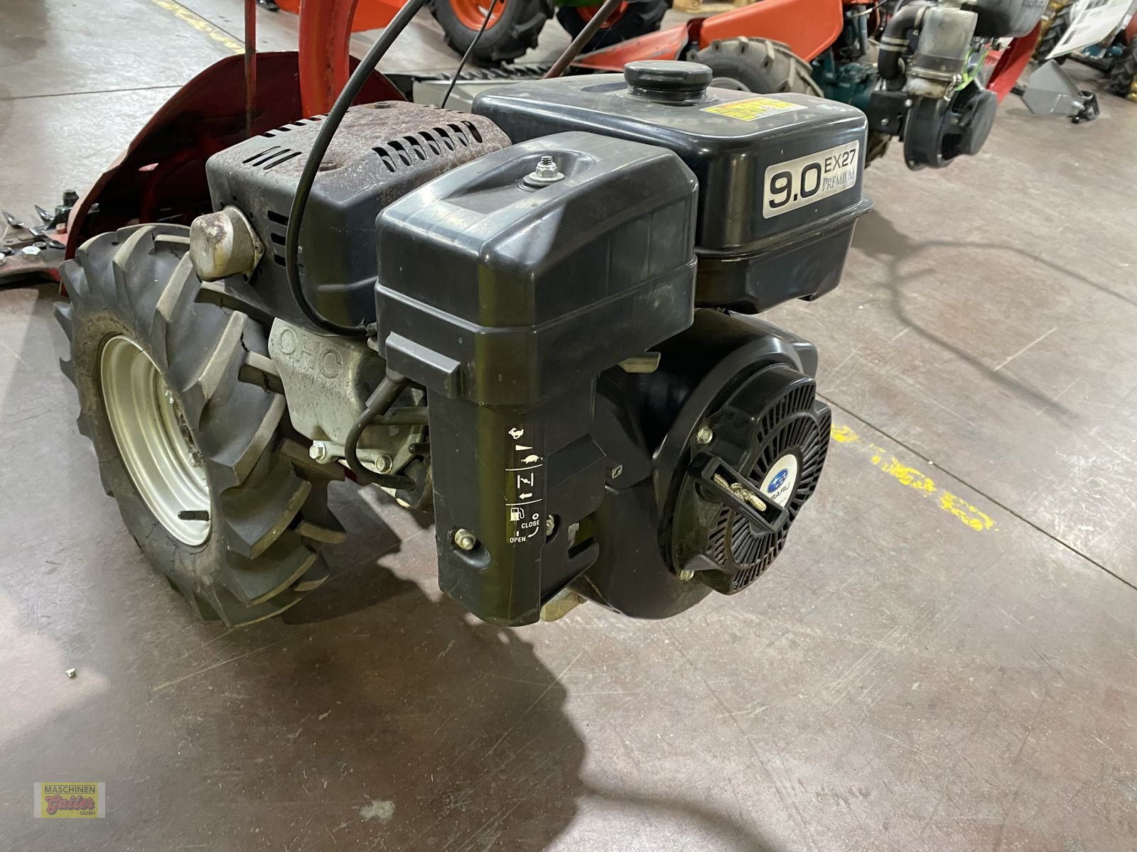 Motormäher typu Aebi AM 9 mit Fingerbalken 160cm und Luftreifen, Gebrauchtmaschine v Kötschach (Obrázek 15)