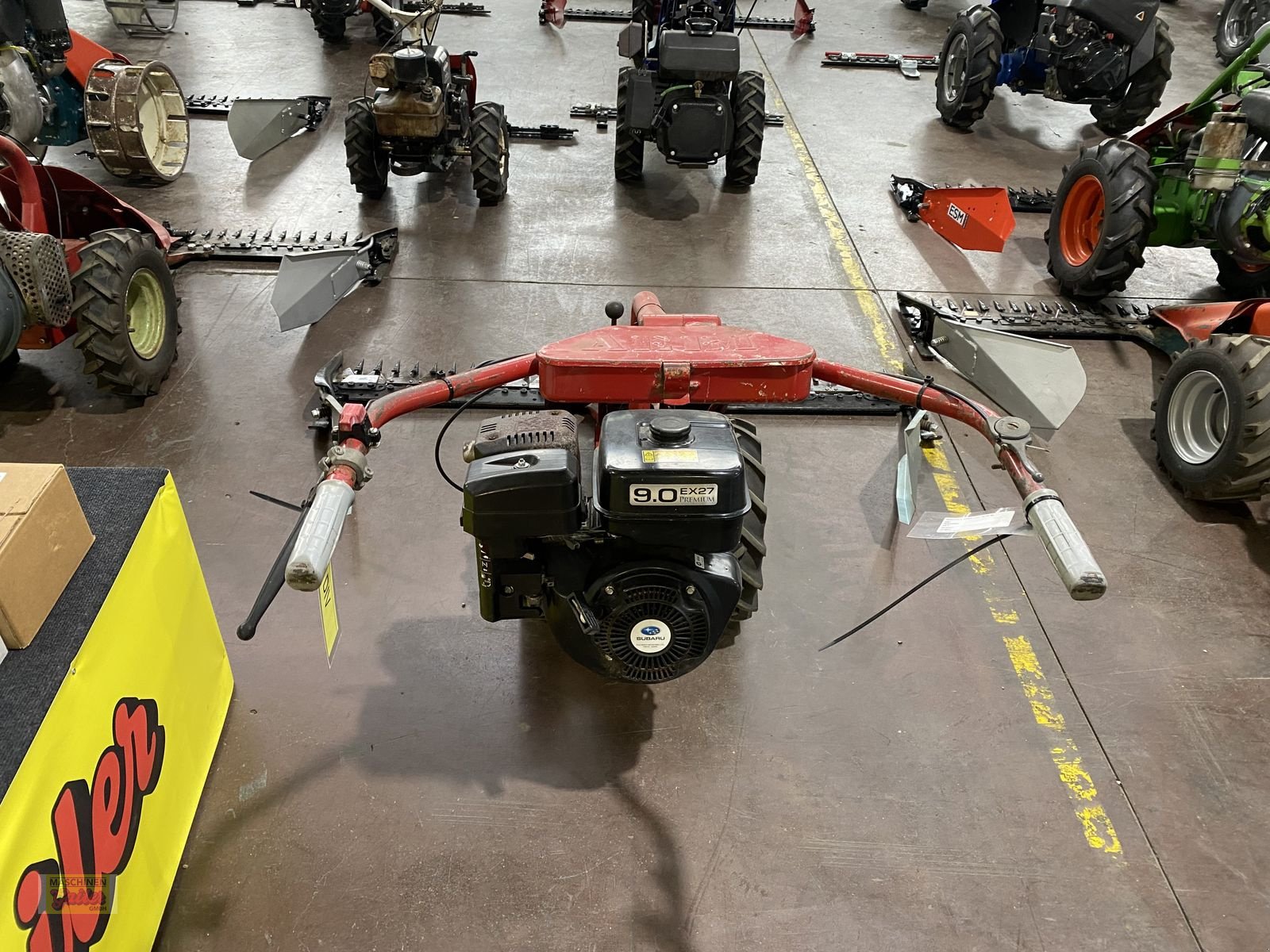 Motormäher typu Aebi AM 9 mit Fingerbalken 160cm und Luftreifen, Gebrauchtmaschine v Kötschach (Obrázek 5)