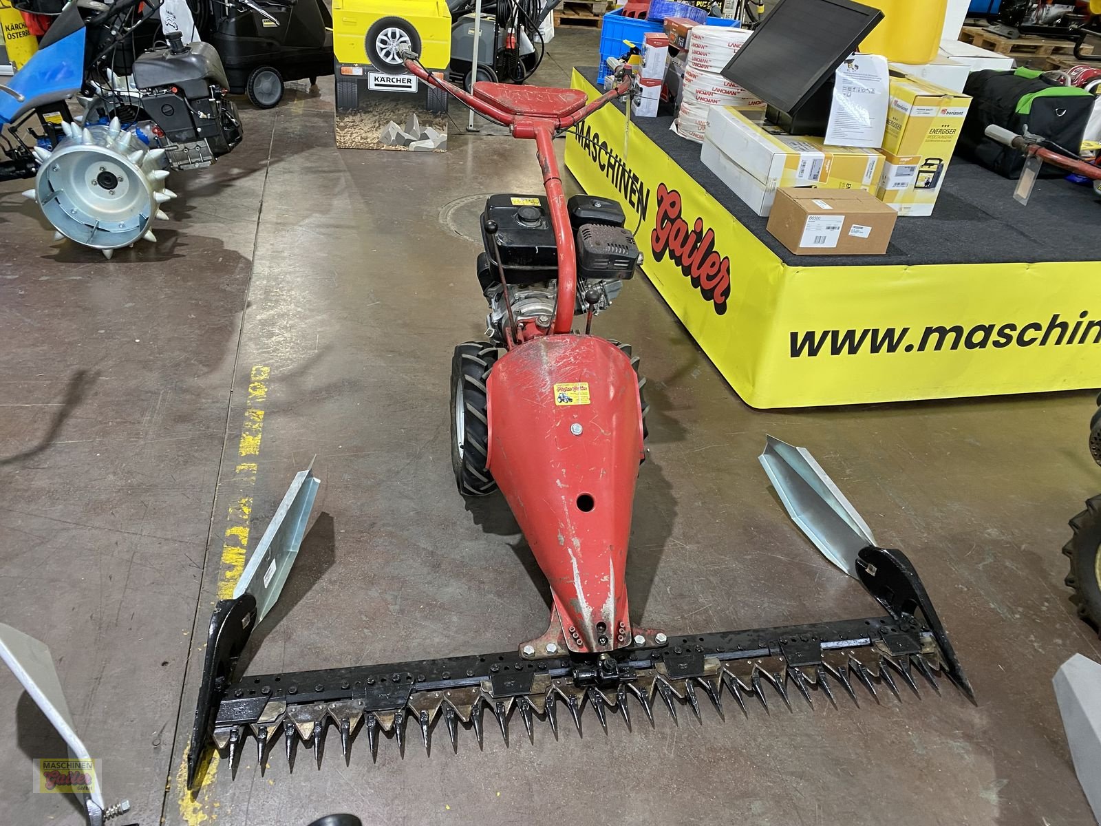 Motormäher typu Aebi AM 9 mit Fingerbalken 160cm und Luftreifen, Gebrauchtmaschine v Kötschach (Obrázek 2)