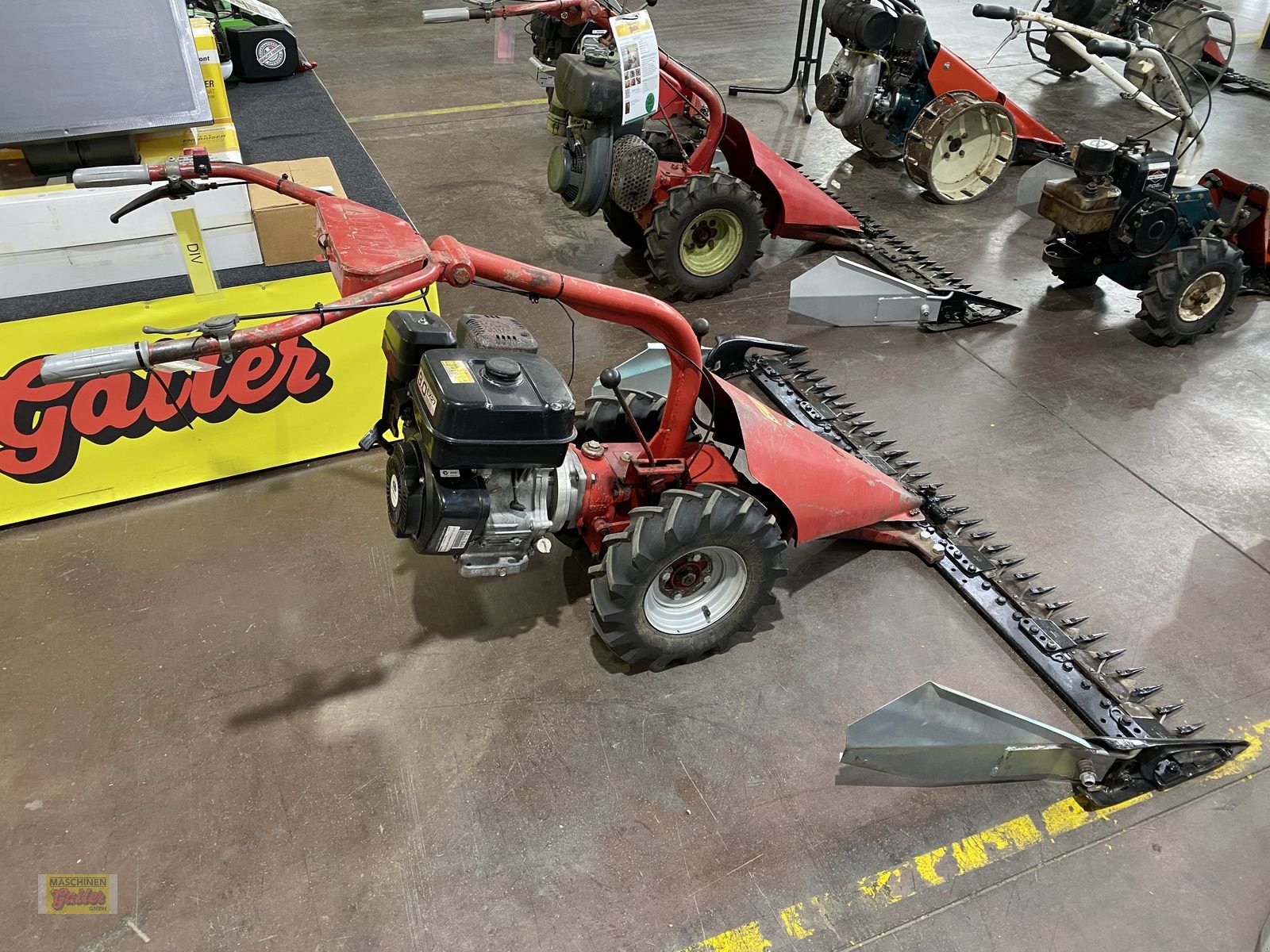 Motormäher typu Aebi AM 9 mit Fingerbalken 160cm und Luftreifen, Gebrauchtmaschine v Kötschach (Obrázek 8)