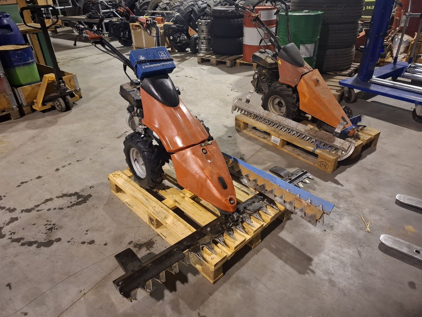 Motormäher des Typs Aebi BM 5, Gebrauchtmaschine in Saxen (Bild 5)