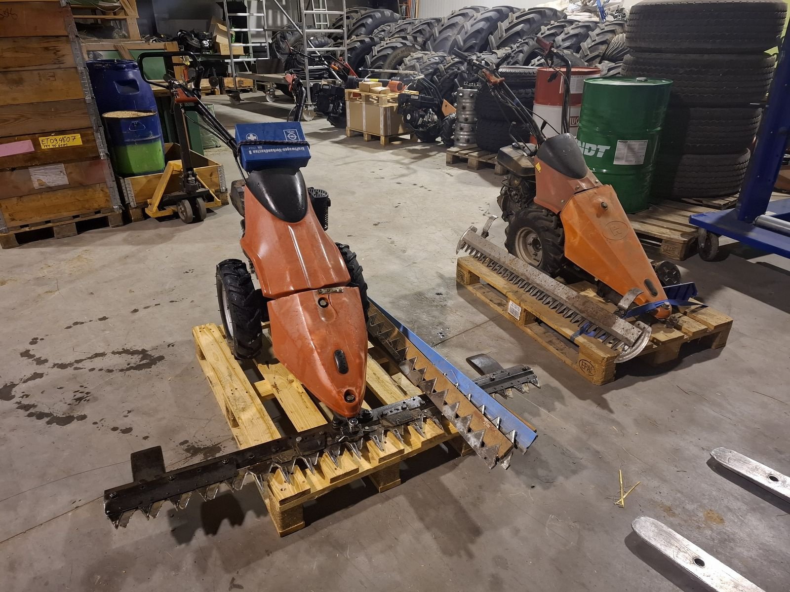 Motormäher des Typs Aebi BM 5, Gebrauchtmaschine in Saxen (Bild 2)