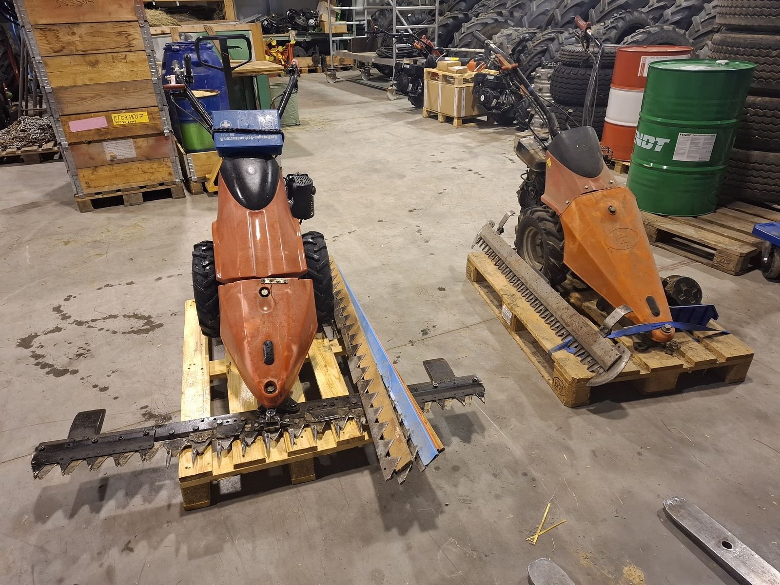 Motormäher des Typs Aebi BM 5, Gebrauchtmaschine in Saxen (Bild 1)