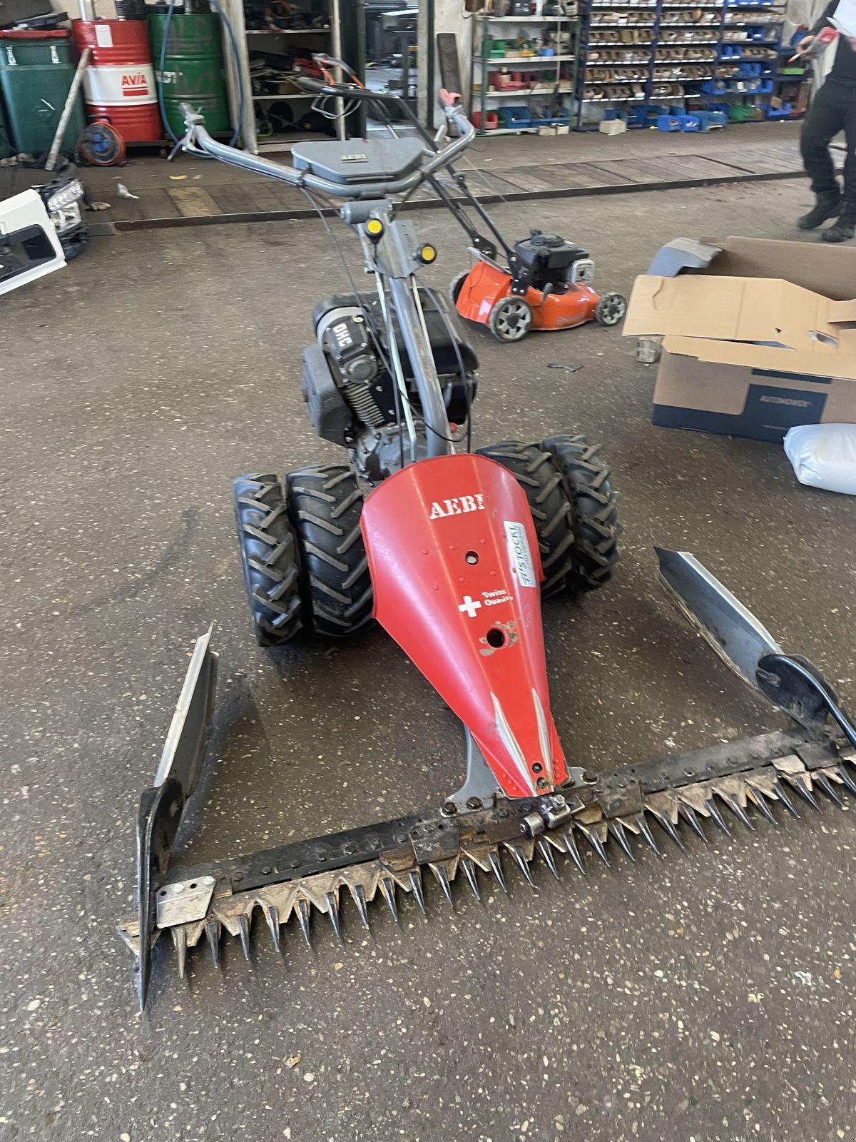 Motormäher от тип Aebi CC 16, Gebrauchtmaschine в Adnet (Снимка 3)