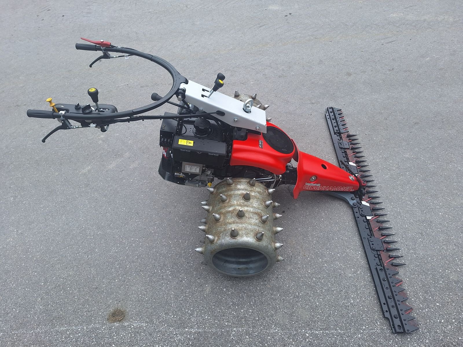 Motormäher typu Aebi CC 36 mit 14 PS und Radausschaltung, Vorführmaschine v Burgkirchen (Obrázek 5)