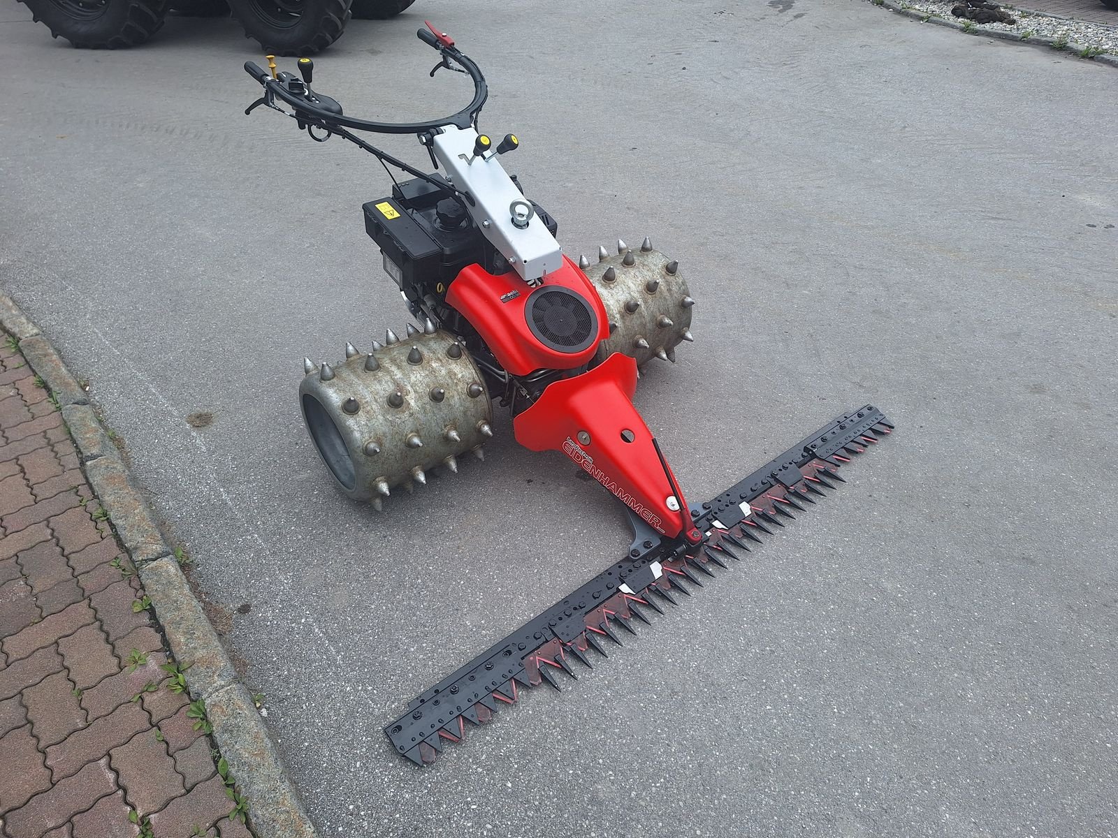 Motormäher typu Aebi CC 36 mit 14 PS und Radausschaltung, Vorführmaschine v Burgkirchen (Obrázek 2)