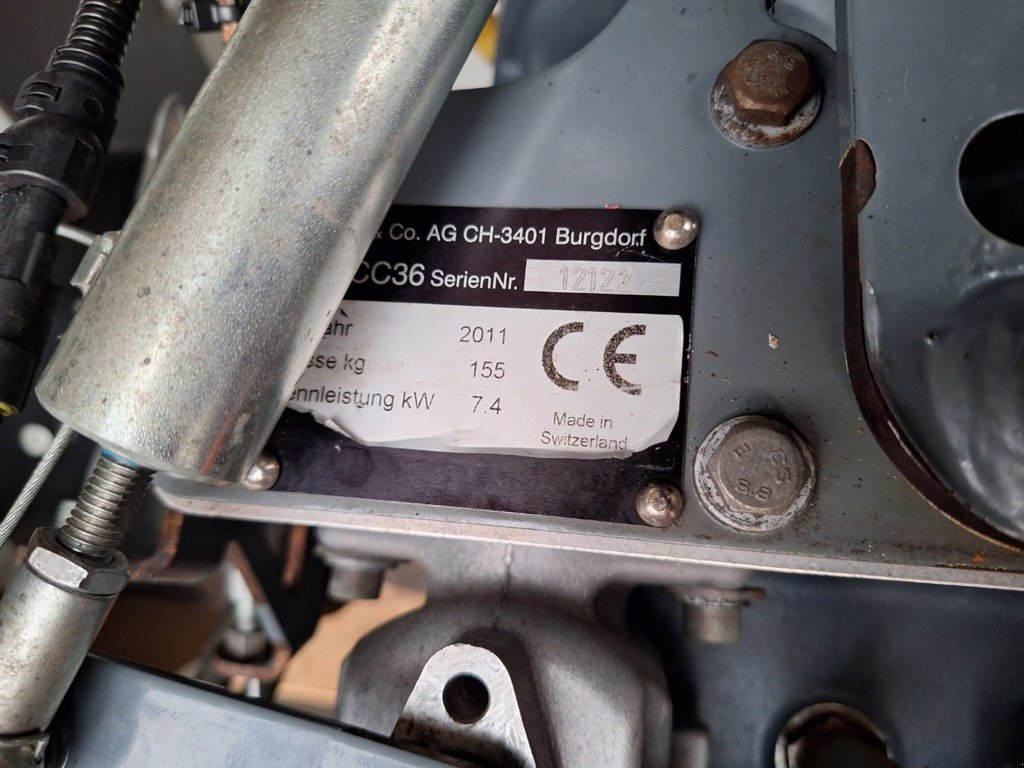 Motormäher tip Aebi CC 36, Gebrauchtmaschine in Susten (Poză 11)