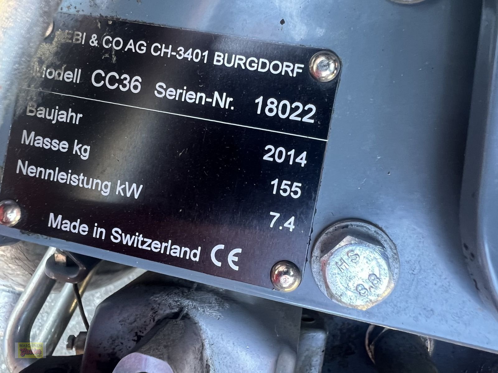 Motormäher of the type Aebi CC36, Gebrauchtmaschine in Kötschach (Picture 10)