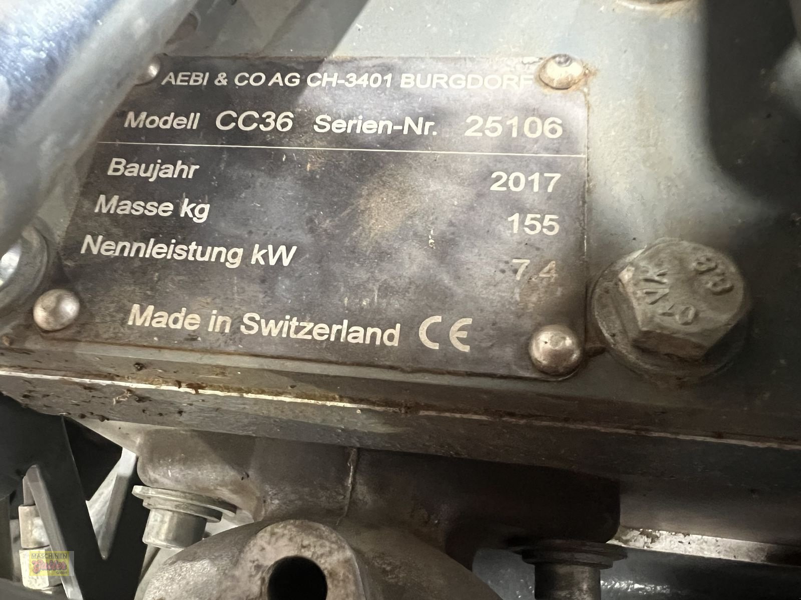 Motormäher of the type Aebi CC36, Gebrauchtmaschine in Kötschach (Picture 11)