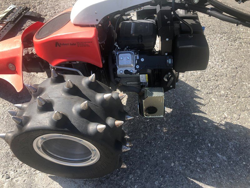 Motormäher des Typs Aebi CC56, Ausstellungsmaschine in Landquart (Bild 2)