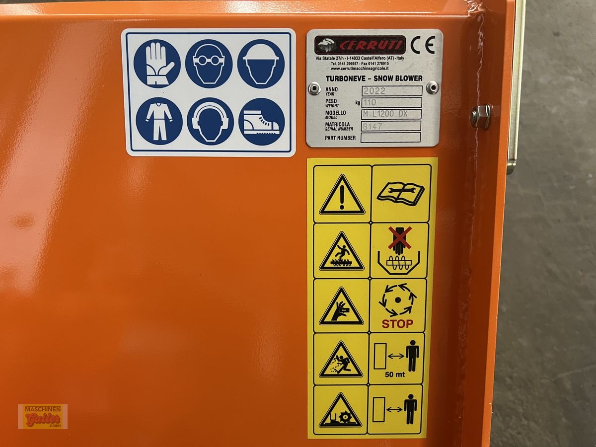 Motormäher of the type Aebi Cerruti Schneefräse L1200 passend zu AEBI, Neumaschine in Kötschach (Picture 8)