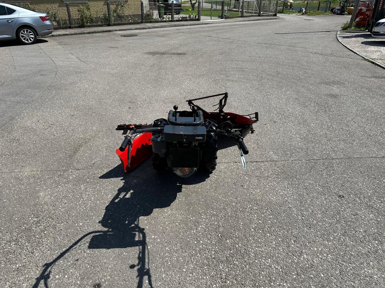 Motormäher Türe ait Aebi Eingrasmotormäher AM41, Gebrauchtmaschine içinde Kirchdorf (resim 8)