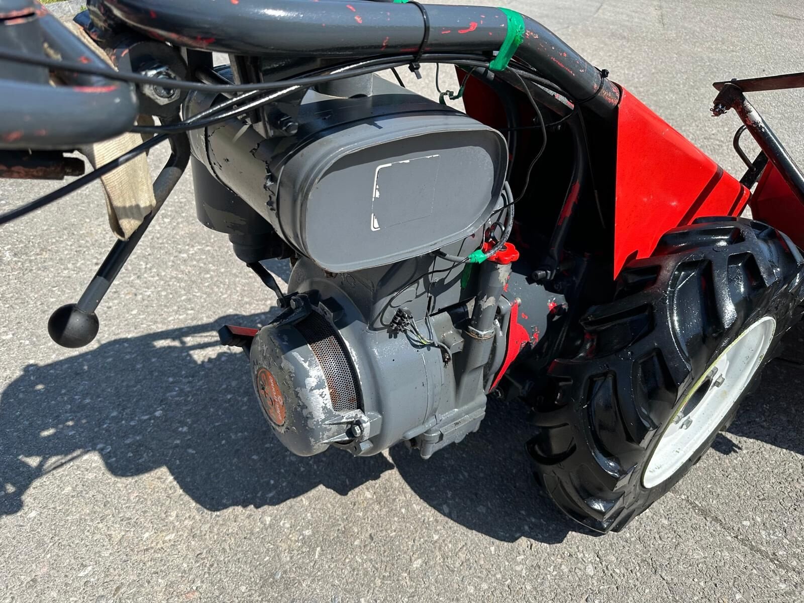 Motormäher Türe ait Aebi Eingrasmotormäher AM41, Gebrauchtmaschine içinde Kirchdorf (resim 11)