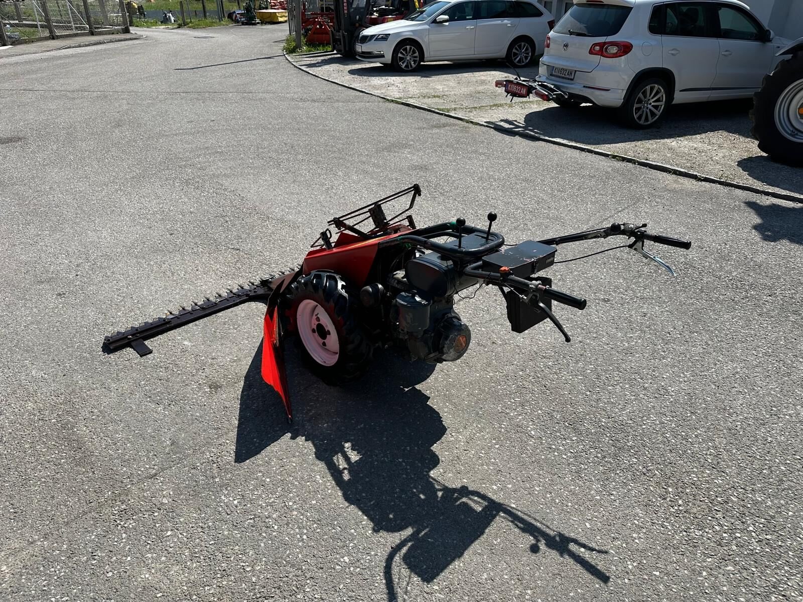 Motormäher Türe ait Aebi Eingrasmotormäher AM41, Gebrauchtmaschine içinde Kirchdorf (resim 4)