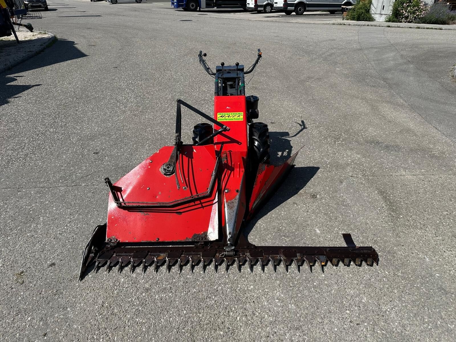 Motormäher Türe ait Aebi Eingrasmotormäher AM41, Gebrauchtmaschine içinde Kirchdorf (resim 5)