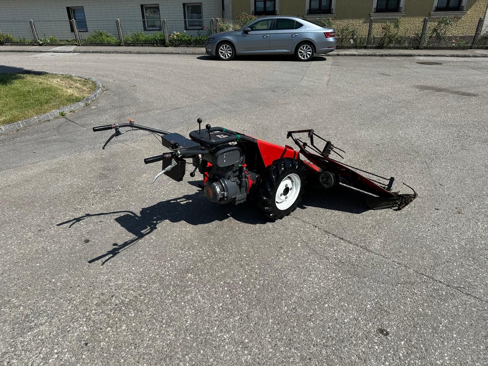 Motormäher Türe ait Aebi Eingrasmotormäher AM41, Gebrauchtmaschine içinde Kirchdorf (resim 3)