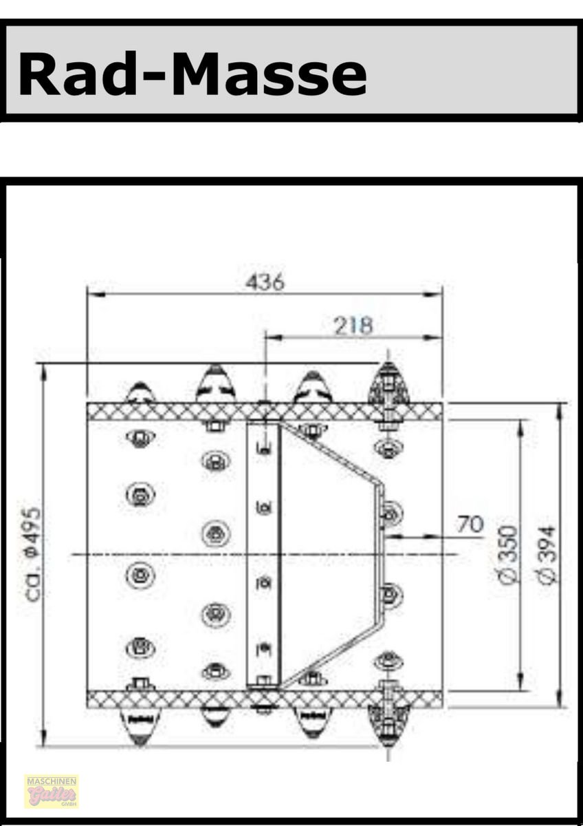 Motormäher tipa Aebi Flexispike Stachelwalzen zu Aebi CC36, Neumaschine u Kötschach (Slika 8)