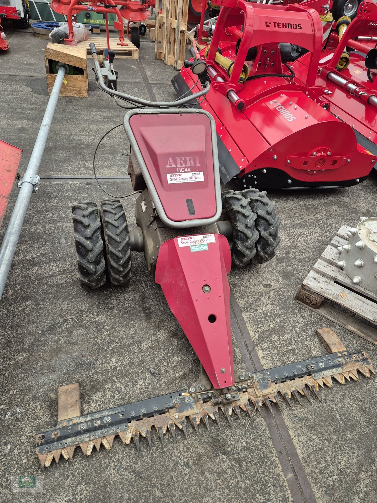 Motormäher Türe ait Aebi HC 44, Gebrauchtmaschine içinde Klagenfurt (resim 1)