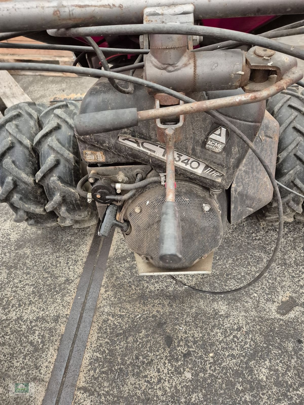 Motormäher Türe ait Aebi HC 44, Gebrauchtmaschine içinde Klagenfurt (resim 4)