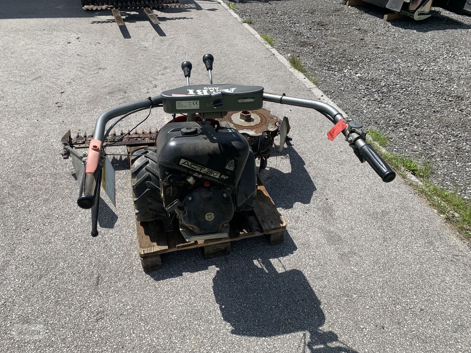 Motormäher typu Aebi Motormäher AM 9, Gebrauchtmaschine v Eben (Obrázek 10)