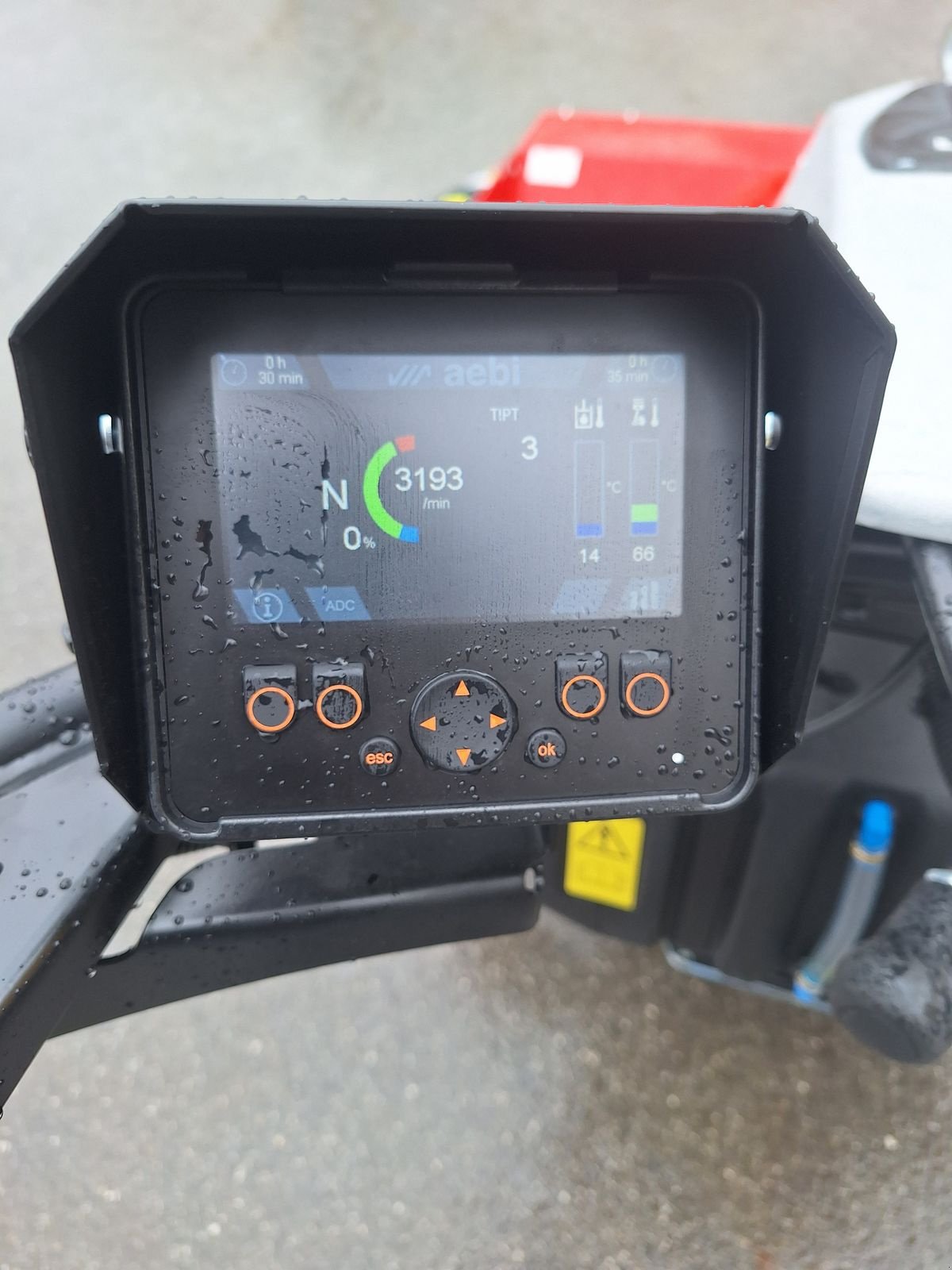 Motormäher del tipo Aebi Sonderaktion CC 160 mit 140 Müthing Mulcher, Gebrauchtmaschine In Burgkirchen (Immagine 4)