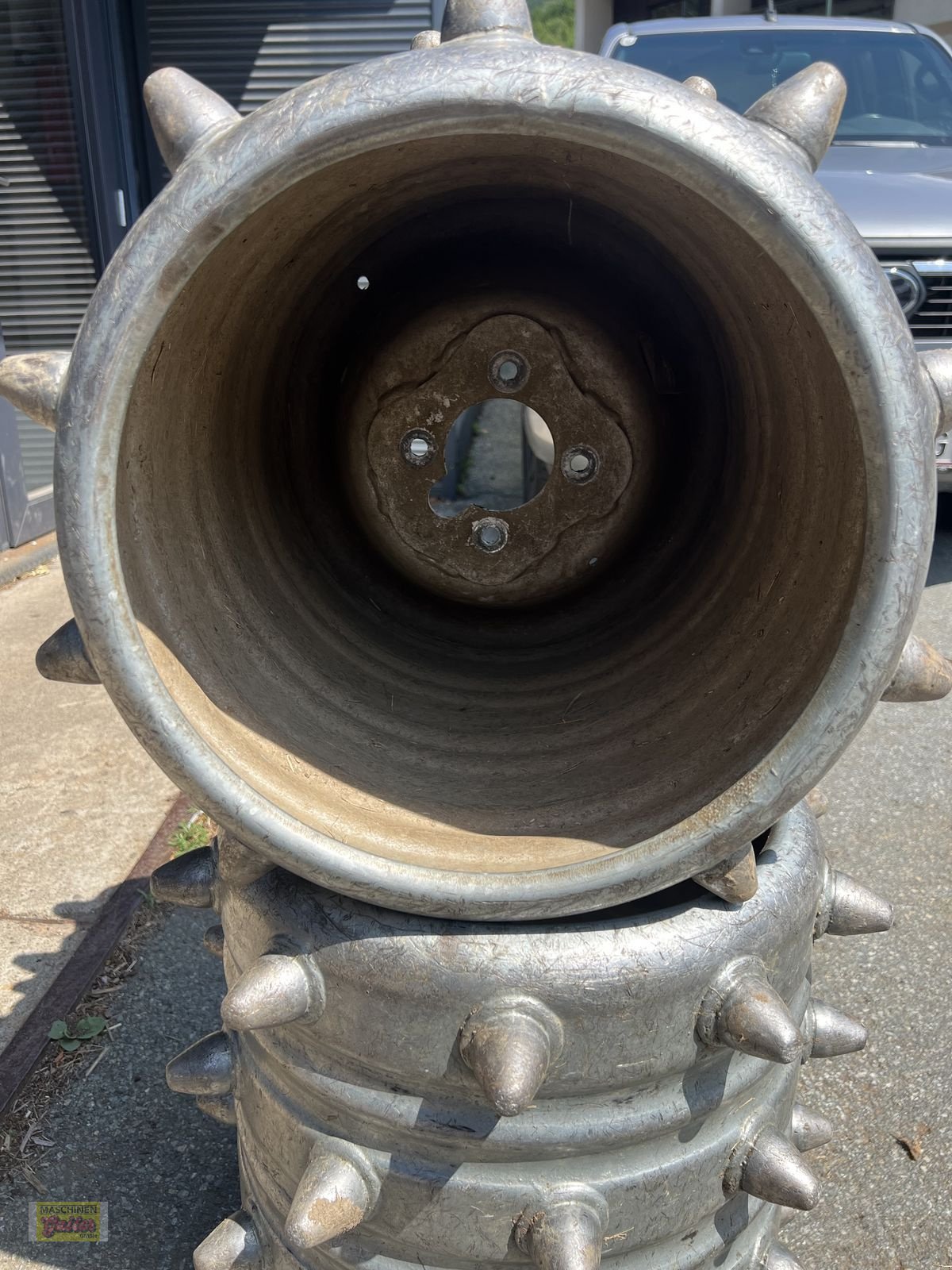 Motormäher of the type Aebi Stachelwalzen Stöckl 4-reihig zu Aebi CC36, Gebrauchtmaschine in Kötschach (Picture 4)