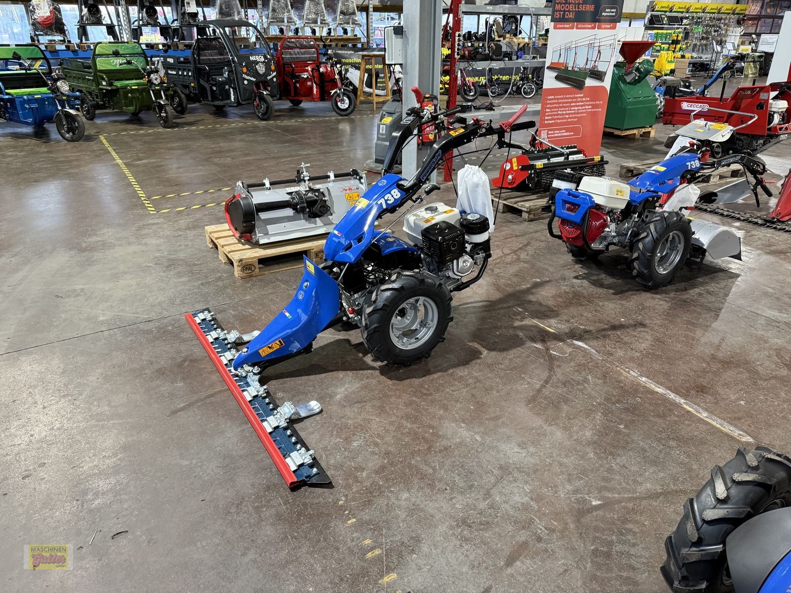 Motormäher del tipo BCS 738 PowerSafe mit Honda Motor - 155cm Balken, Neumaschine In Kötschach (Immagine 1)