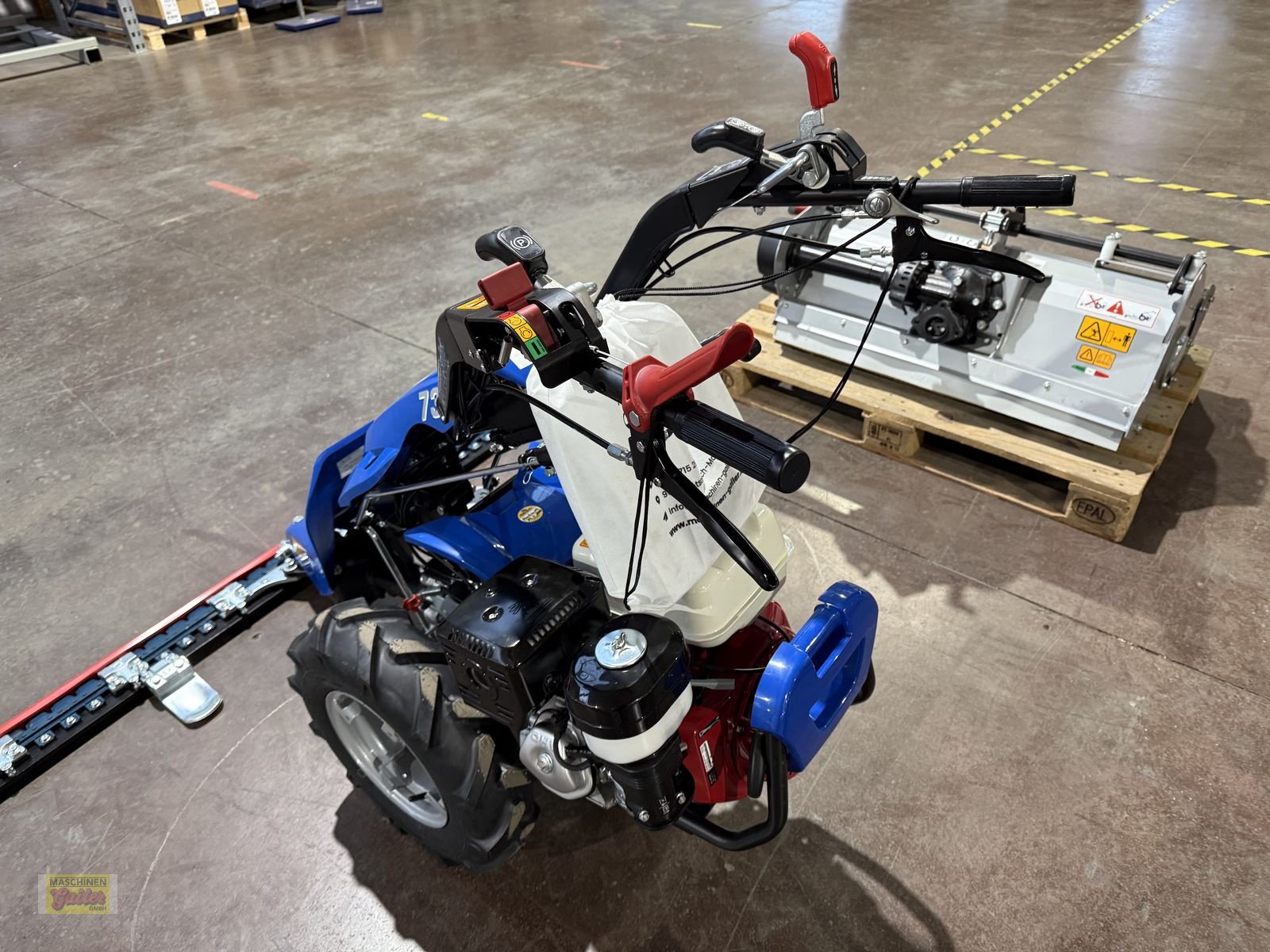 Motormäher del tipo BCS 738 PowerSafe mit Honda Motor - 155cm Balken, Neumaschine In Kötschach (Immagine 7)