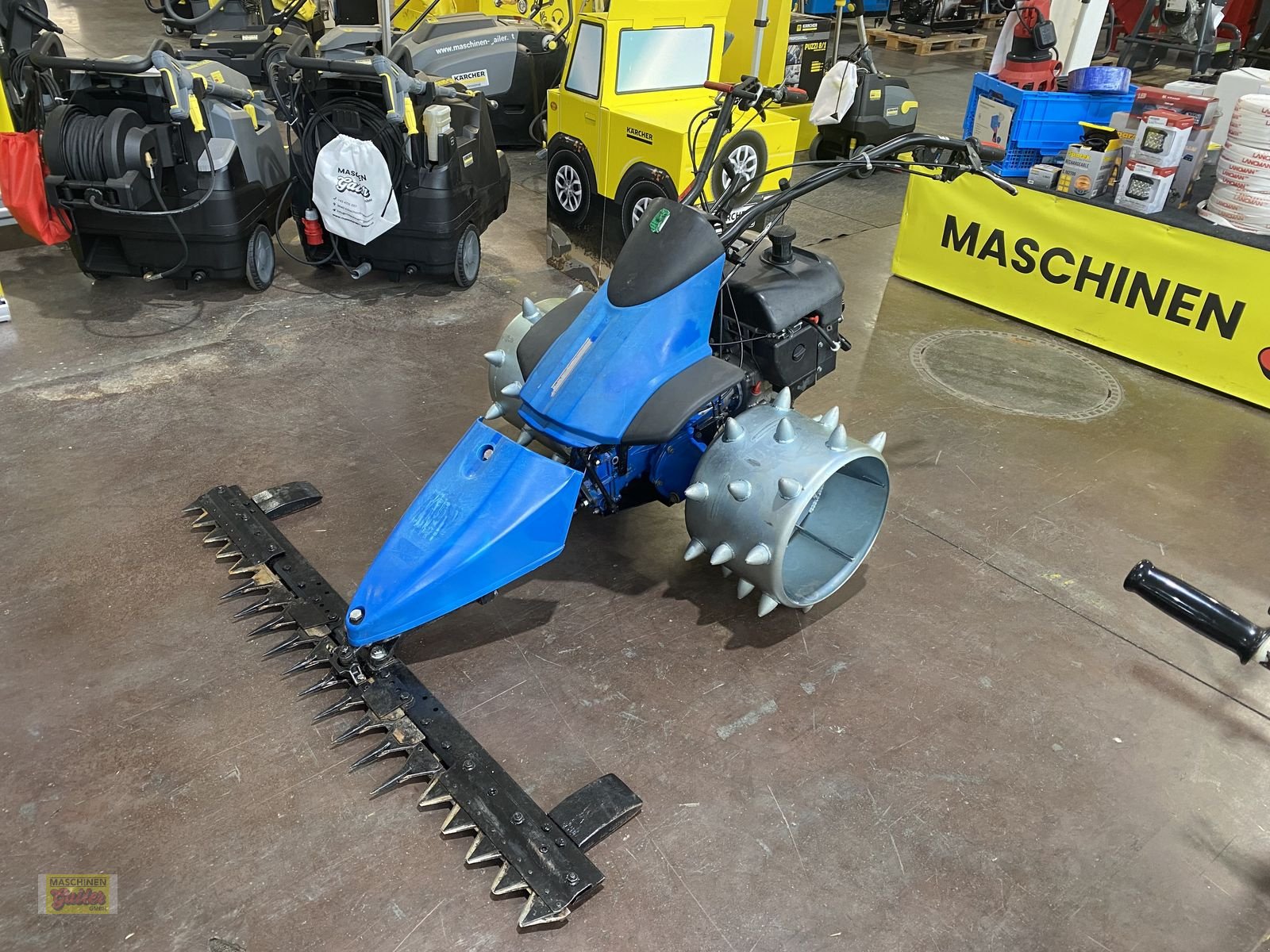 Motormäher typu BCS BCS WS 630 mit Stachelwalzen und Freischneider, Gebrauchtmaschine v Kötschach (Obrázek 1)