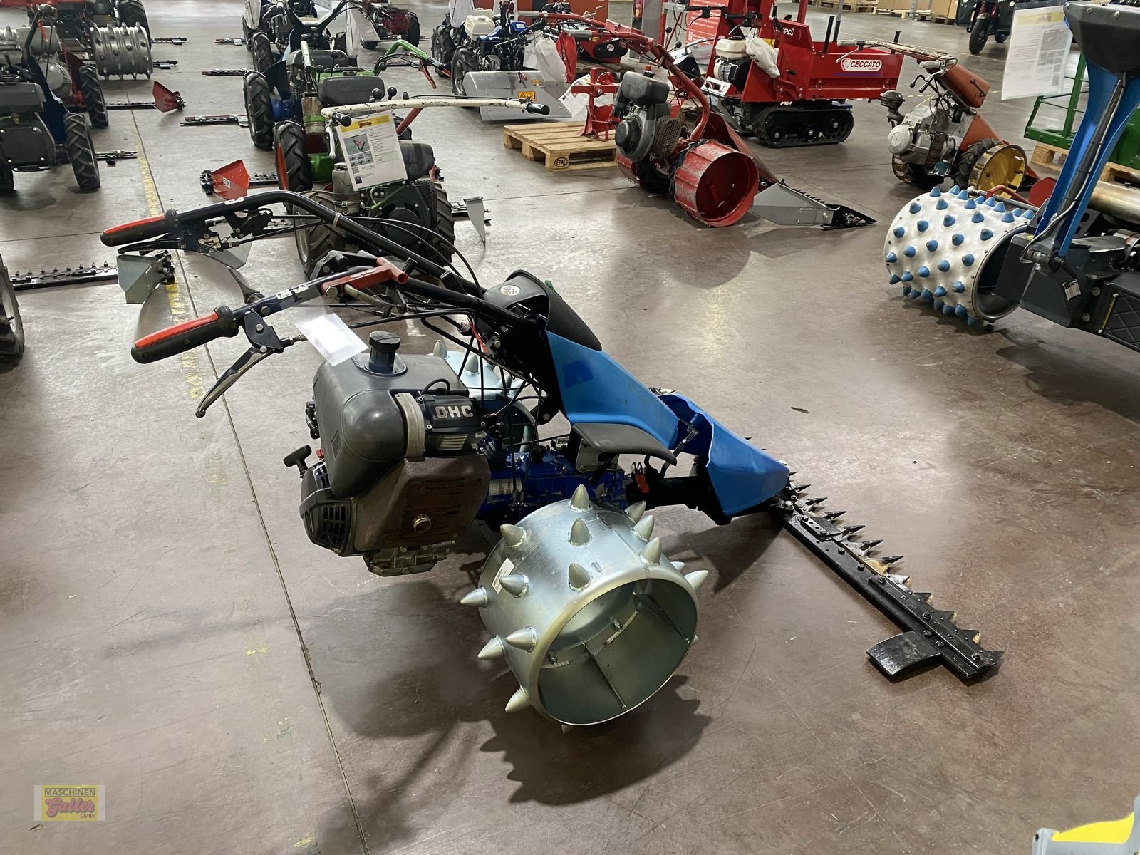 Motormäher typu BCS BCS WS 630 mit Stachelwalzen und Freischneider, Gebrauchtmaschine v Kötschach (Obrázek 4)