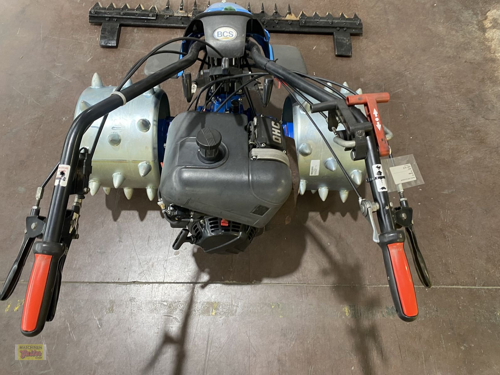 Motormäher typu BCS BCS WS 630 mit Stachelwalzen und Freischneider, Gebrauchtmaschine v Kötschach (Obrázek 15)